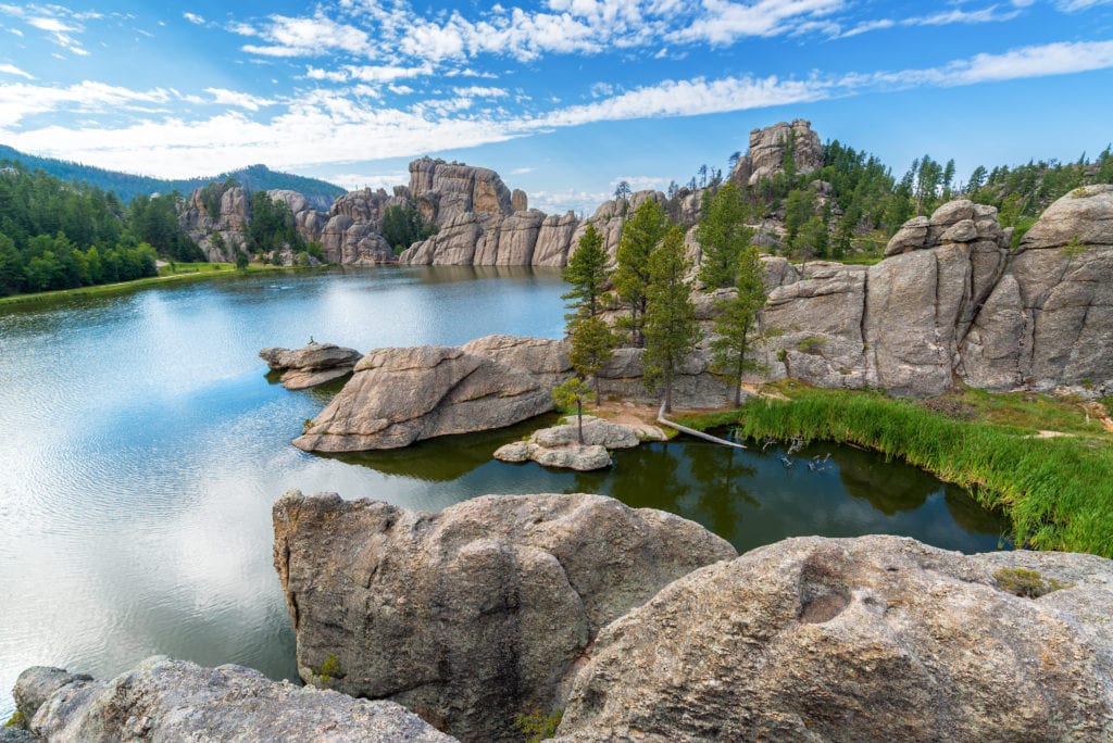 Beautiful Sylvan Lake in Custer State Park Beautiful Sylvan Lake in Custer State Park from Tumbleweed Travel