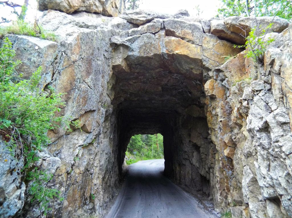 The Needles Highway tunnel, Custer State Park, South Dakota The Needles Highway tunnel Custer State Park South Dakota from Tumbleweed Travel