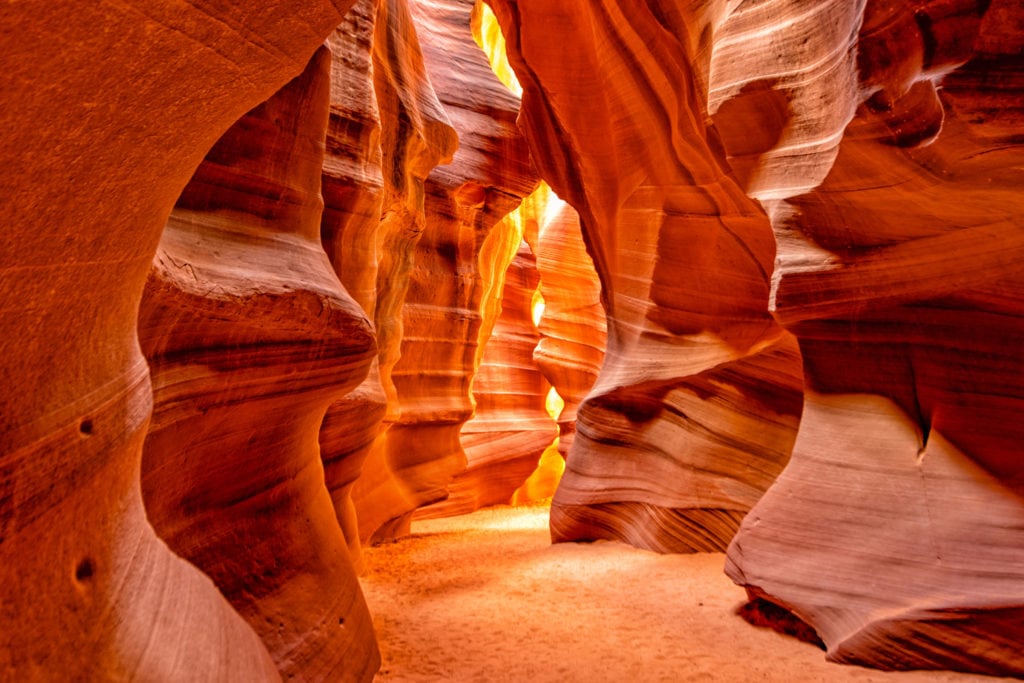 Antelope Canyon lights and rocks Page arizona usa Antelope Canyon lights and rocks Page arizona usa from Tumbleweed Travel