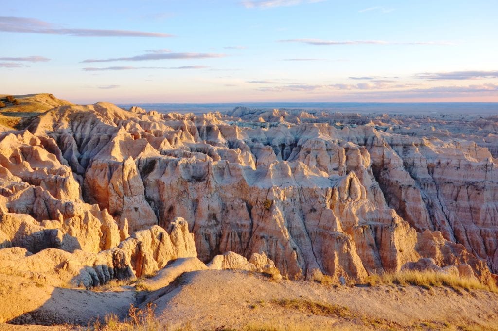 Badlands National Park in South Dakota from Tumbleweed Travel