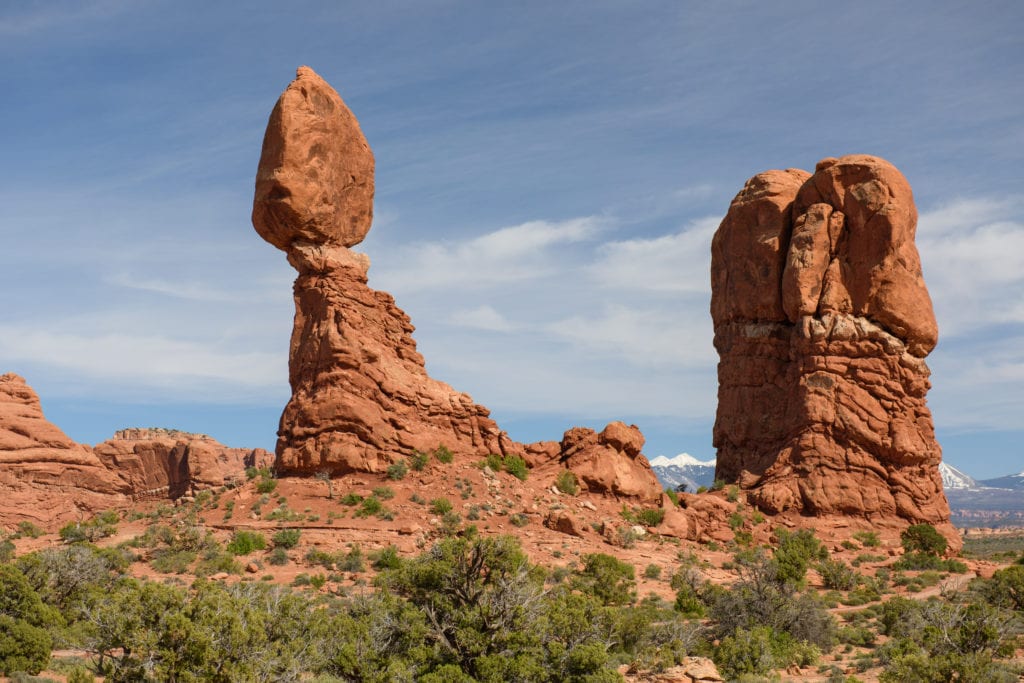 Balanced Rock in Arches National Park Balanced Rock in Arches National Park from Tumbleweed Travel