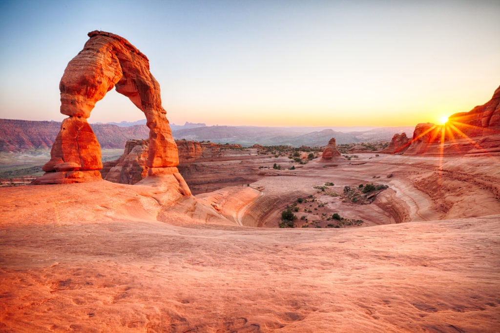 Delicate Arch, Arches NP, USA Delicate Arch Arches NP USA from Tumbleweed Travel