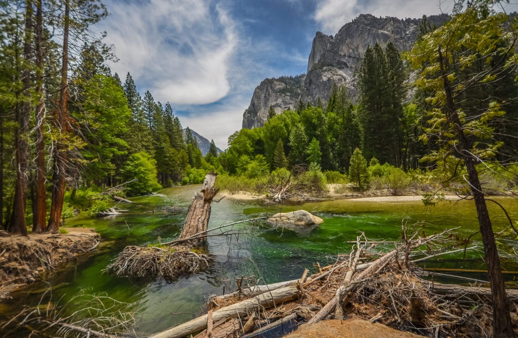 Kings river in Sequoia and Kings canyon national park California. from Tumbleweed Travel
