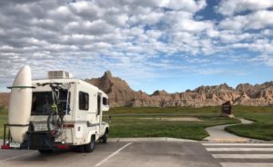 Skinny Marie in Badlands National Park from Tumbleweed Travel