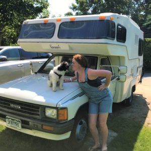 Brooke and Lilo on Skinny Marie 1 from Tumbleweed Travel