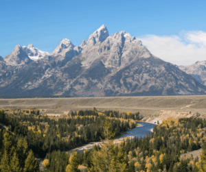 Snake River Overlook to the Grand Tetons from Tumbleweed Travel