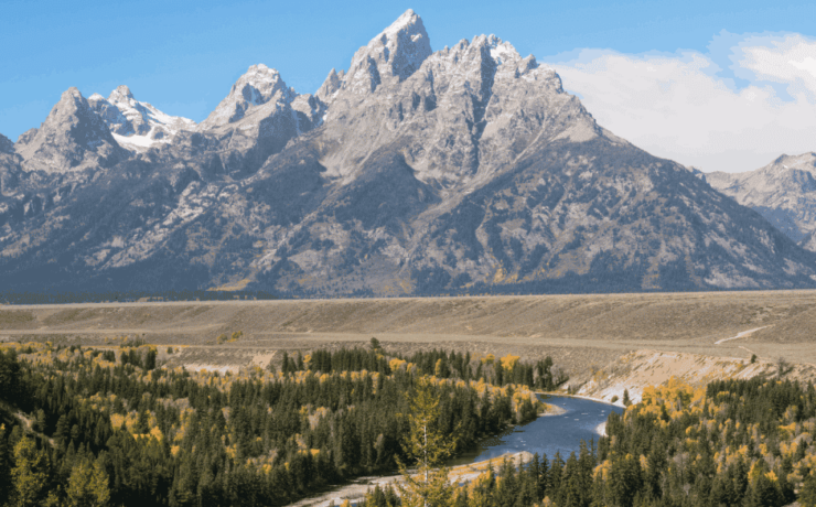 Summer Road Trip Series: Ultimate Rocky Mountains Snake River Overlook to the Grand Tetons from Tumbleweed Travel