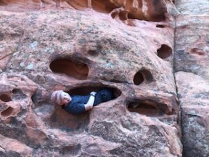 Expert Advice: Capitol Reef National Park and Torrey Child exploring Lions Head rock formations outside of Teasdale from Tumbleweed Travel