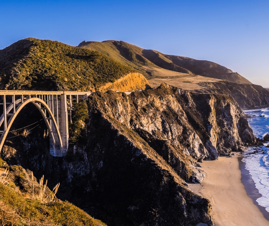 Bixby Creek Bridge CA from Tumbleweed Travel