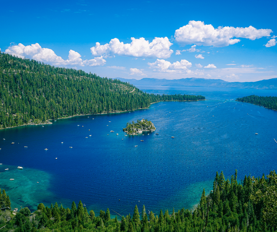 Emerald Bay Lake Tahoe NV from Tumbleweed Travel