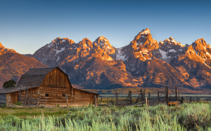 Where is that? Iconic Locations the West Mormon Row Grand Teton National Park WY from Tumbleweed Travel