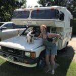 Brooke and her friend Lilo out on the Road Brooke and her friend Lilo out on the Road from Tumbleweed Travel