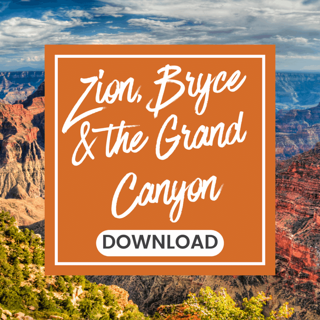 Zion Bryce the Grand Canyon from Tumbleweed Travel